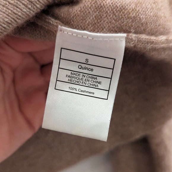 Quince Mongolian Cashmere V-Neck Sweater small - Picture 6 of 10